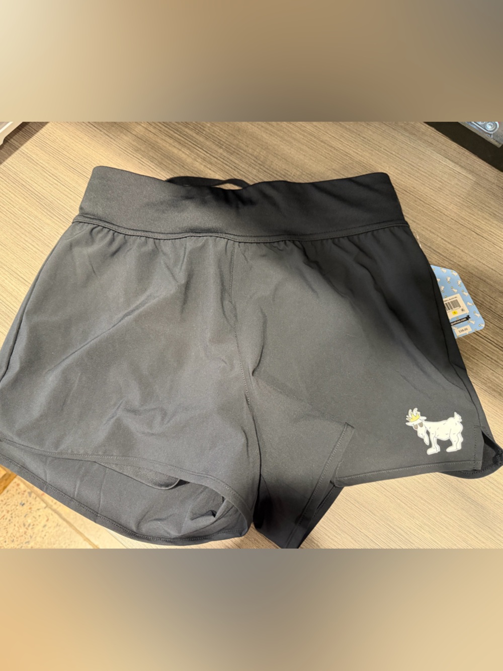 Black Athletic Shorts GOAT